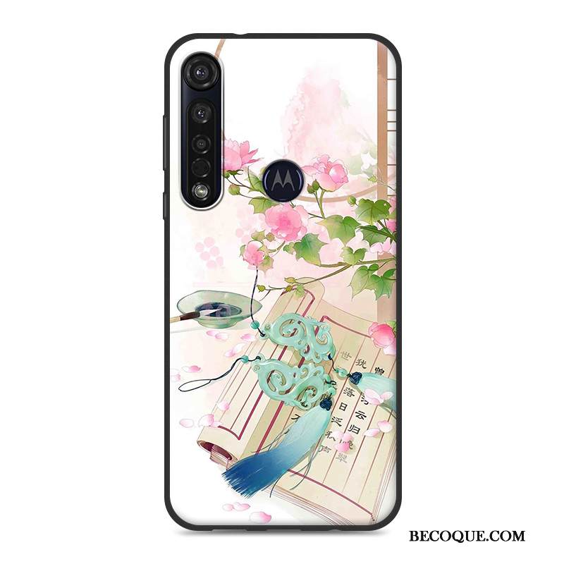 Kuori Moto G8 Plus Suojaus Puhelimen Kuoret Ripustettavat Koristeet, Kotelo Moto G8 Plus Sininen Tuuli