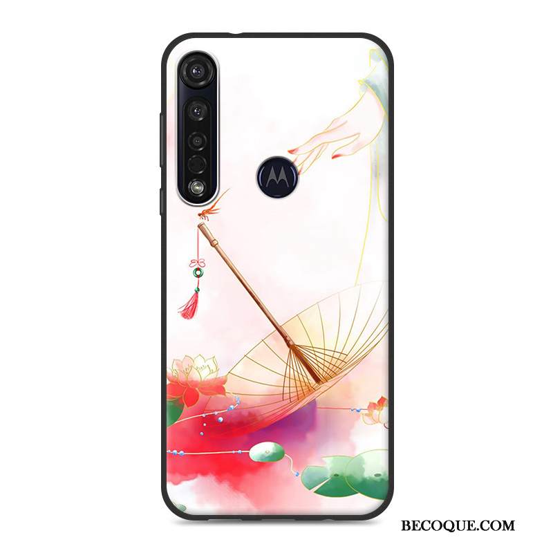 Kuori Moto G8 Plus Suojaus Puhelimen Kuoret Ripustettavat Koristeet, Kotelo Moto G8 Plus Sininen Tuuli