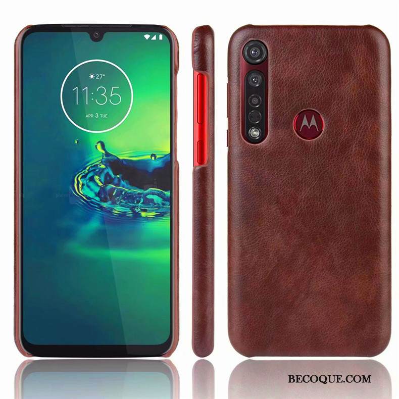 Kuori Moto G8 Plus Suojaus Yksinkertainen Murtumaton, Kotelo Moto G8 Plus Puhelimen Kuoret Sininen