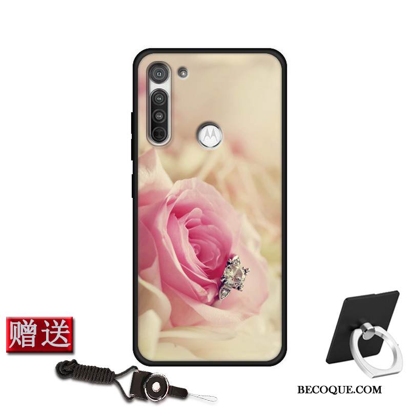 Kuori Moto G8 Power Pehmeä Neste Uusi Muokata, Kotelo Moto G8 Power Silikoni Murtumaton Punainen