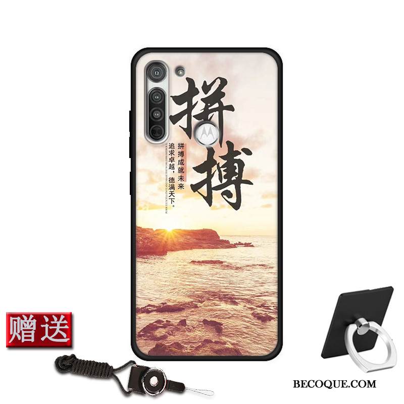 Kuori Moto G8 Power Pehmeä Neste Uusi Muokata, Kotelo Moto G8 Power Silikoni Murtumaton Punainen