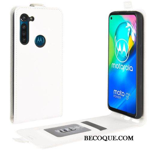 Kuori Moto G8 Power Salkku Liiketoiminta Puhelimen Kuoret, Kotelo Moto G8 Power Suojaus Trendi Kortti