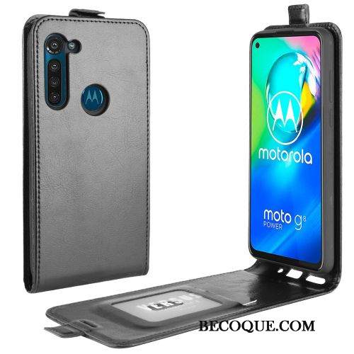 Kuori Moto G8 Power Salkku Liiketoiminta Puhelimen Kuoret, Kotelo Moto G8 Power Suojaus Trendi Kortti