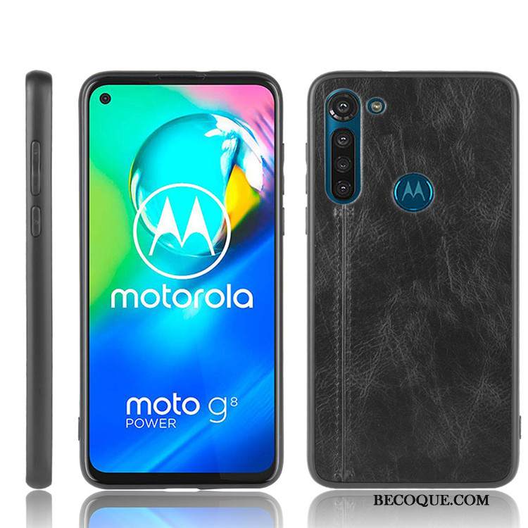 Kuori Moto G8 Power Suojaus Puhelimen Kuoret Kova, Kotelo Moto G8 Power Laukut Musta Murtumaton