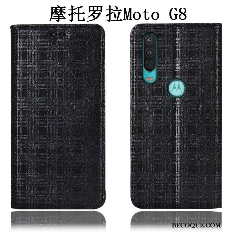 Kuori Moto G8 Suojaus Harmaa Puhelimen Kuoret, Kotelo Moto G8 Laukut