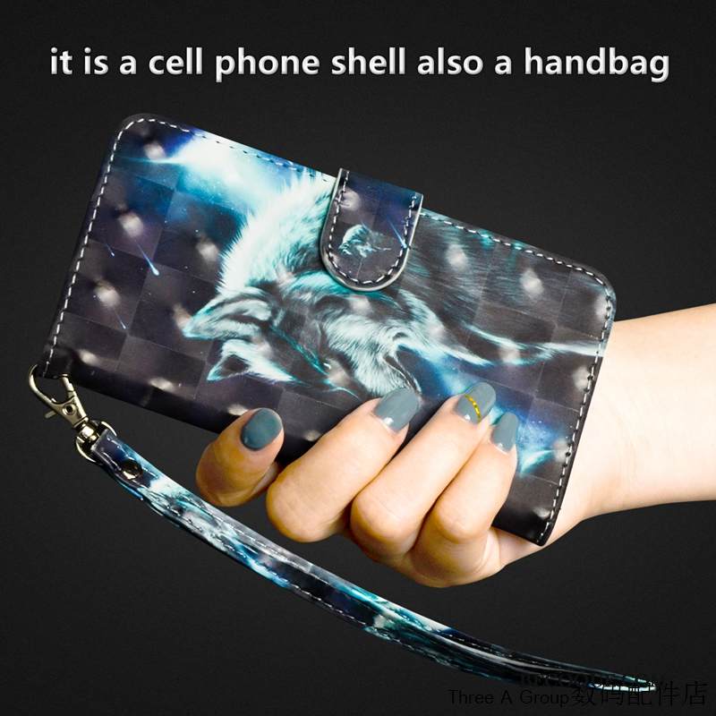 Kuori Moto G8 Suojaus Sininen Ihana, Kotelo Moto G8 Kuoret Kortti Persoonallisuus