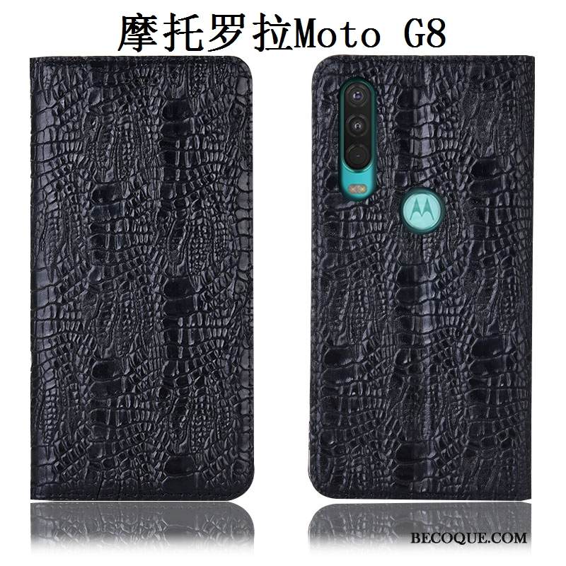 Kuori Moto G8 Suojaus Sininen Murtumaton, Kotelo Moto G8 Laukut Puhelimen Kuoret