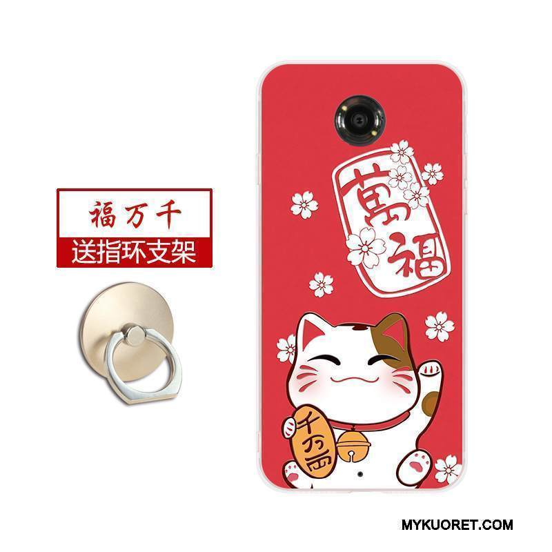 Kuori Moto Nexus 6 Kohokuviointi Murtumaton Rikkaus, Kotelo Moto Nexus 6 Kissa Puhelimen Kuoret