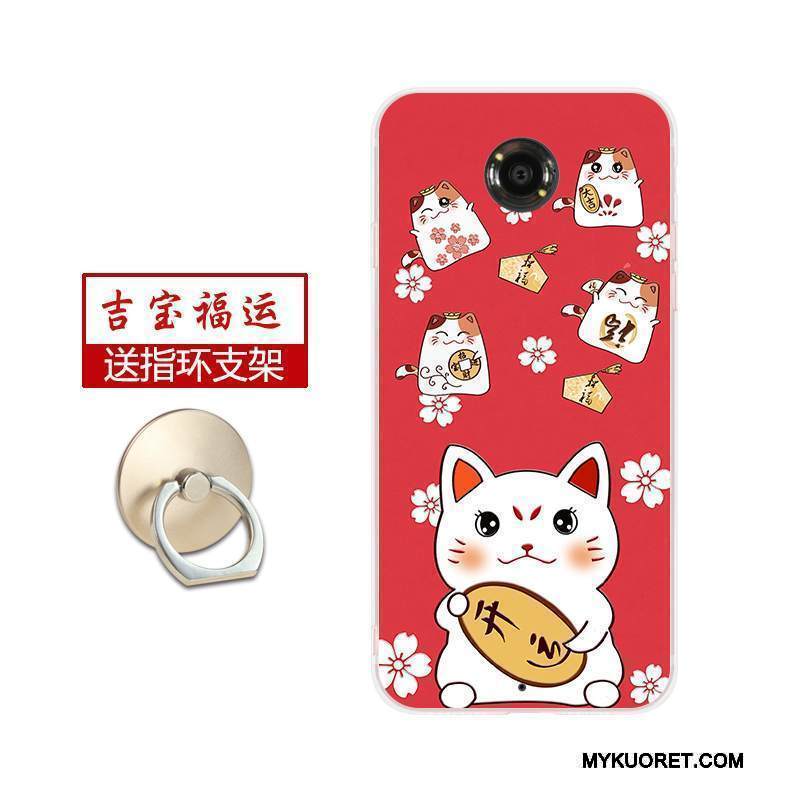 Kuori Moto Nexus 6 Kohokuviointi Murtumaton Rikkaus, Kotelo Moto Nexus 6 Kissa Puhelimen Kuoret