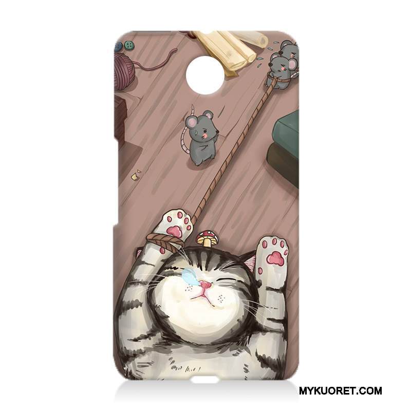 Kuori Moto Nexus 6 Sarjakuva Kova Puhelimen Kuoret, Kotelo Moto Nexus 6 Suojaus Murtumaton Valkoinen