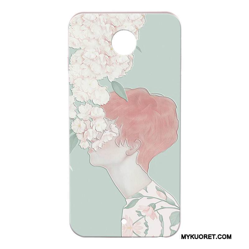 Kuori Moto Nexus 6 Sarjakuva Kova Valkoinen, Kotelo Moto Nexus 6 Suojaus Murtumaton Puhelimen Kuoret