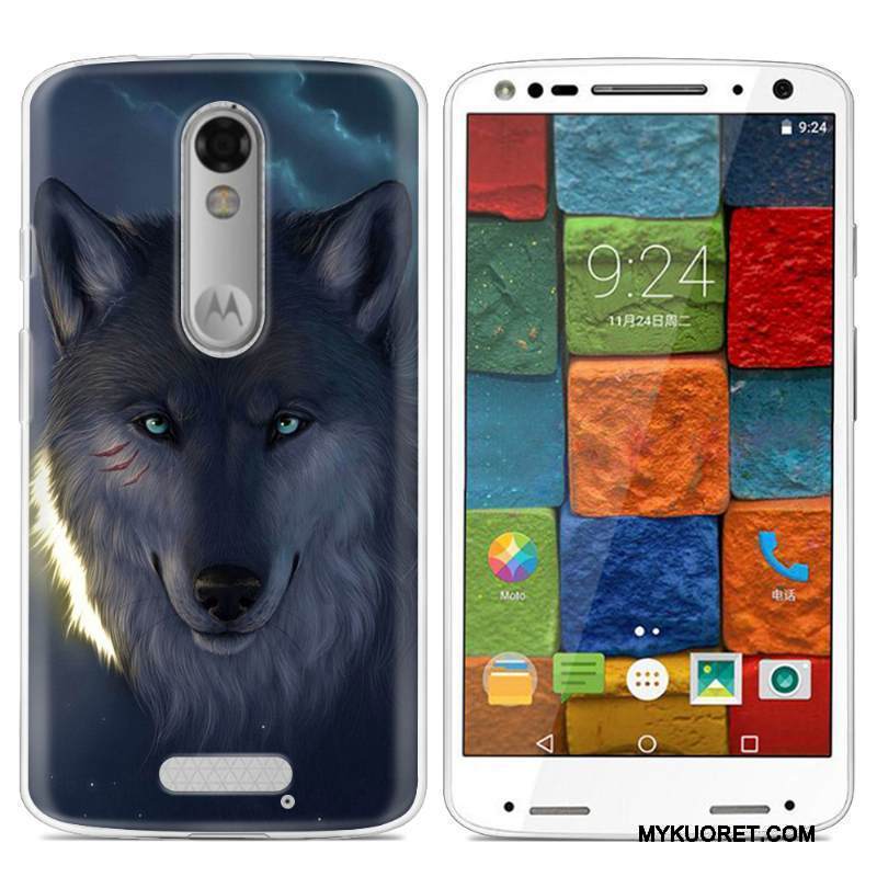 Kuori Moto X Force Maalaus Puhelimen Kuoret, Kotelo Moto X Force Suojaus