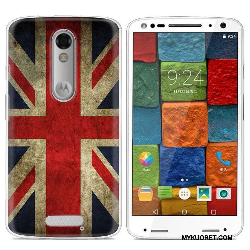 Kuori Moto X Force Maalaus Puhelimen Kuoret, Kotelo Moto X Force Suojaus