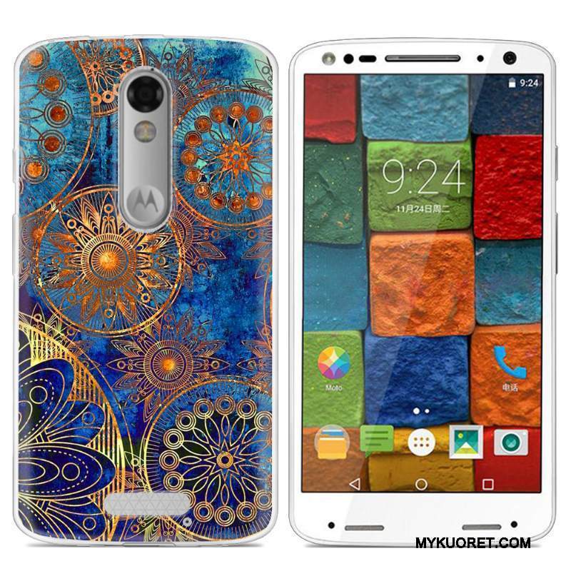 Kuori Moto X Force Maalaus Puhelimen Kuoret, Kotelo Moto X Force Suojaus