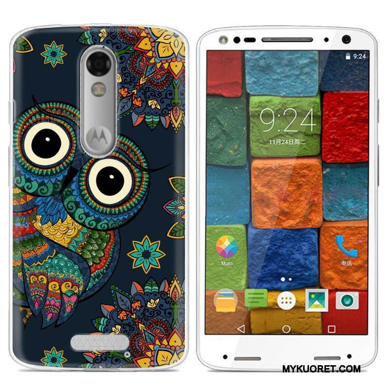 Kuori Moto X Force Maalaus Puhelimen Kuoret, Kotelo Moto X Force Suojaus