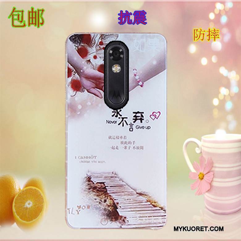 Kuori Moto X Force Maalaus Sininen Puhelimen Kuoret, Kotelo Moto X Force Suojaus