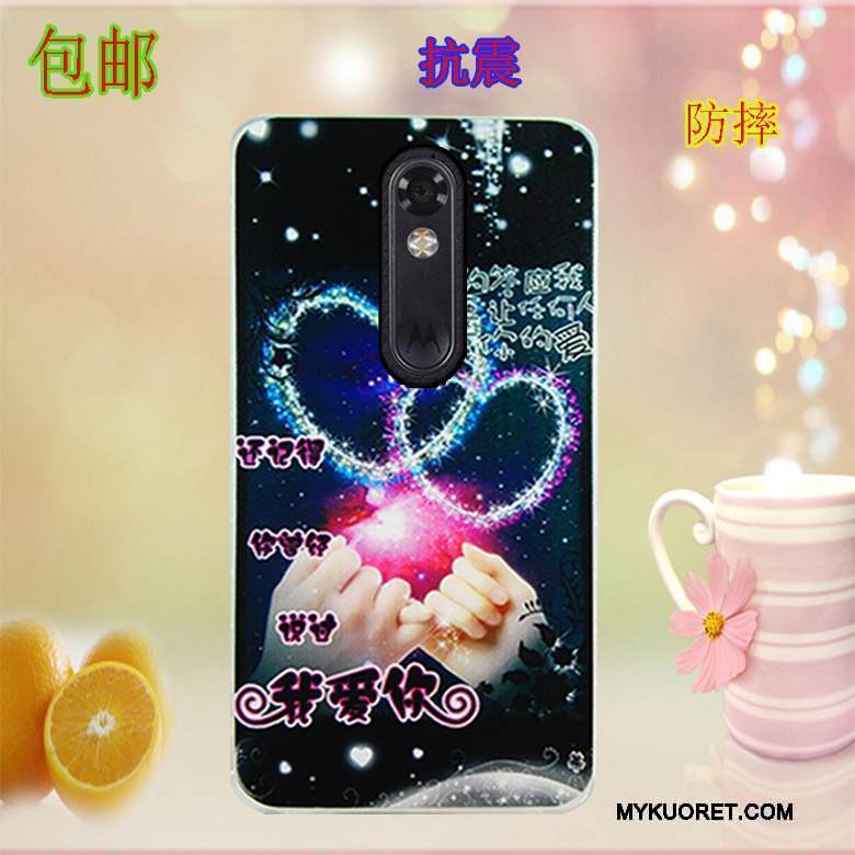 Kuori Moto X Force Maalaus Sininen Puhelimen Kuoret, Kotelo Moto X Force Suojaus