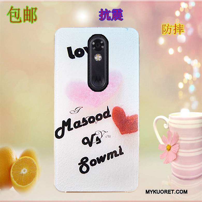 Kuori Moto X Force Maalaus Sininen Puhelimen Kuoret, Kotelo Moto X Force Suojaus