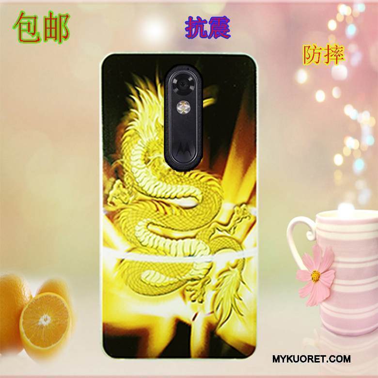 Kuori Moto X Force Maalaus Sininen Puhelimen Kuoret, Kotelo Moto X Force Suojaus