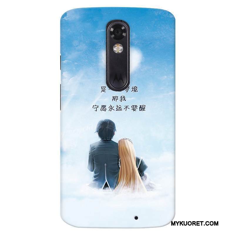 Kuori Moto X Force Suojaus Puhelimen Kuoret Muokata, Kotelo Moto X Force Sininen