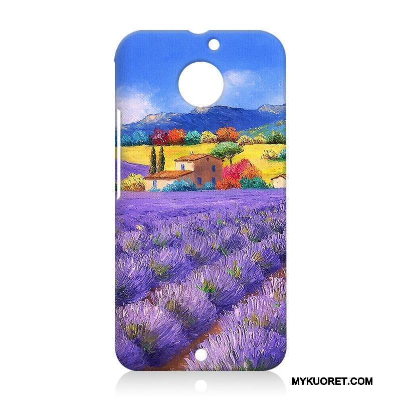 Kuori Moto X Suojaus Sininen Puhelimen Kuoret, Kotelo Moto X Kova Murtumaton