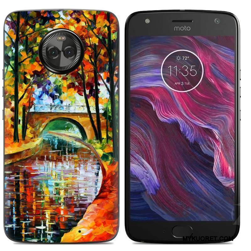 Kuori Moto X4 Monivärinen Puhelimen Kuoret, Kotelo Moto X4 Luova