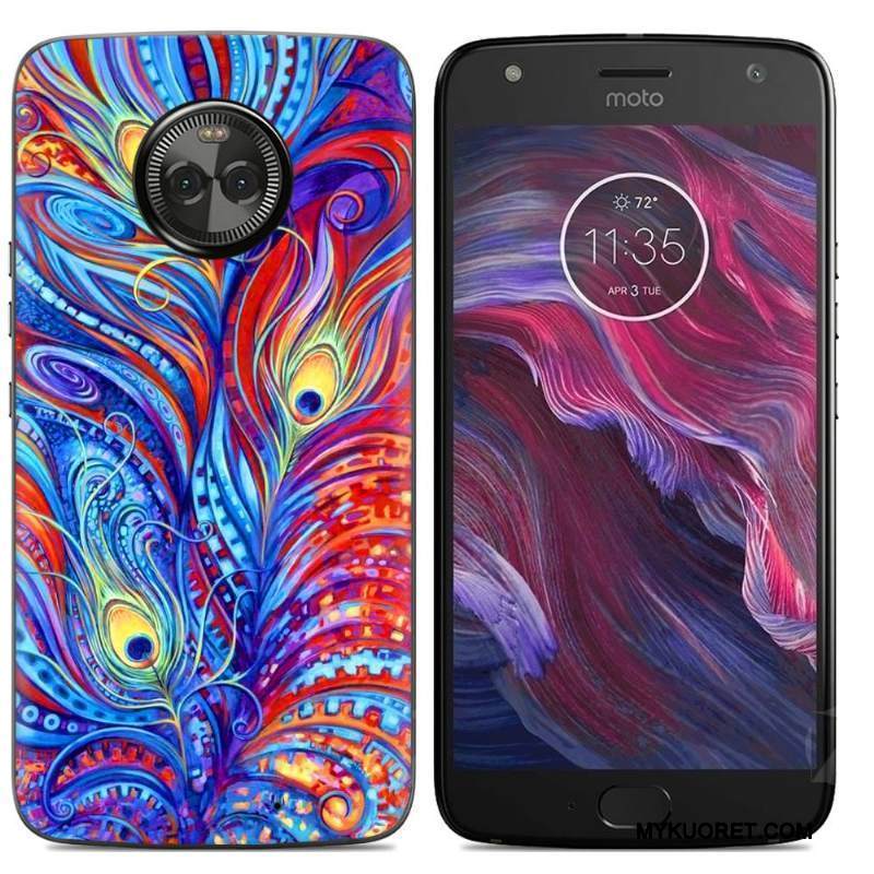 Kuori Moto X4 Monivärinen Puhelimen Kuoret, Kotelo Moto X4 Luova