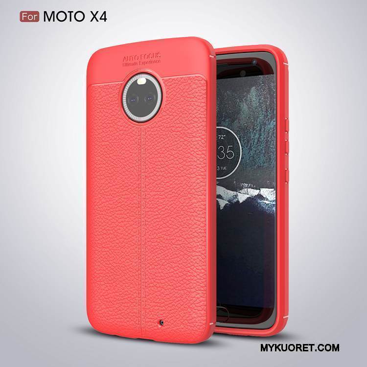 Kuori Moto X4 Suojaus Harmaa Puhelimen Kuoret, Kotelo Moto X4 Luova Persoonallisuus Suuntaus