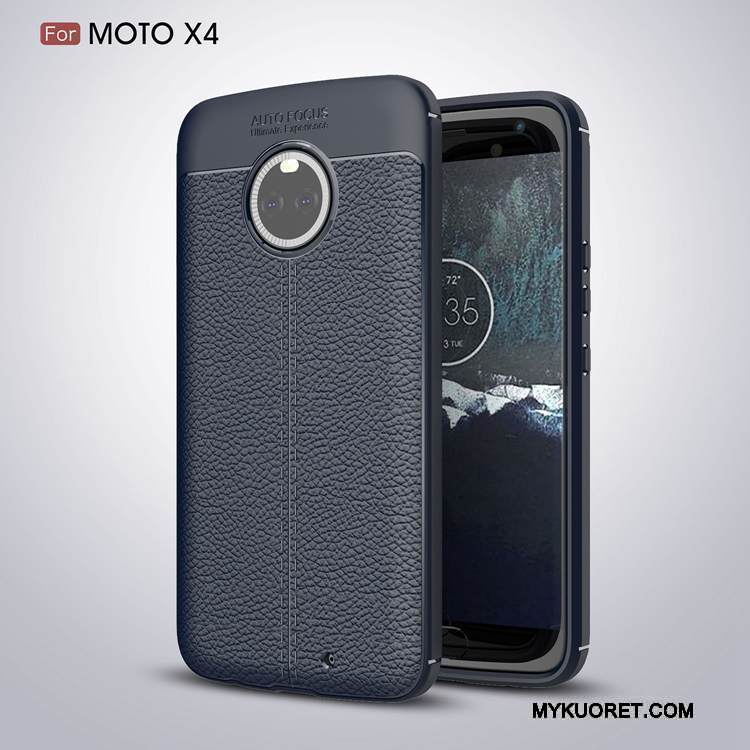 Kuori Moto X4 Suojaus Harmaa Puhelimen Kuoret, Kotelo Moto X4 Luova Persoonallisuus Suuntaus