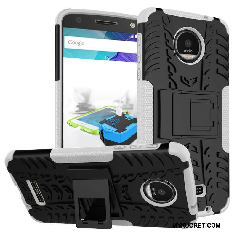 Kuori Moto X4 Tuki Puhelimen Kuoret Kukkakuvio, Kotelo Moto X4 Suojaus Murtumaton Punainen