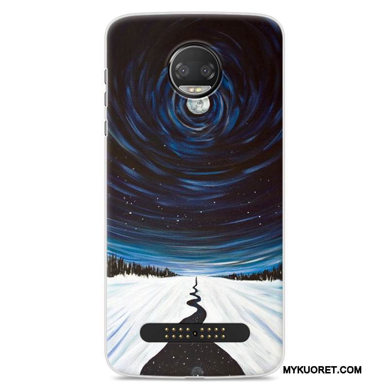 Kuori Moto Z 2018 Suojaus Puhelimen Kuoret Vihreä, Kotelo Moto Z 2018 Laukut