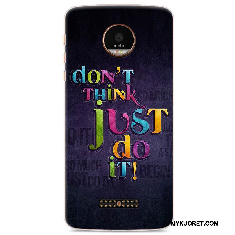 Kuori Moto Z Laukut Puhelimen Kuoret Persoonallisuus, Kotelo Moto Z Suojaus Murtumaton