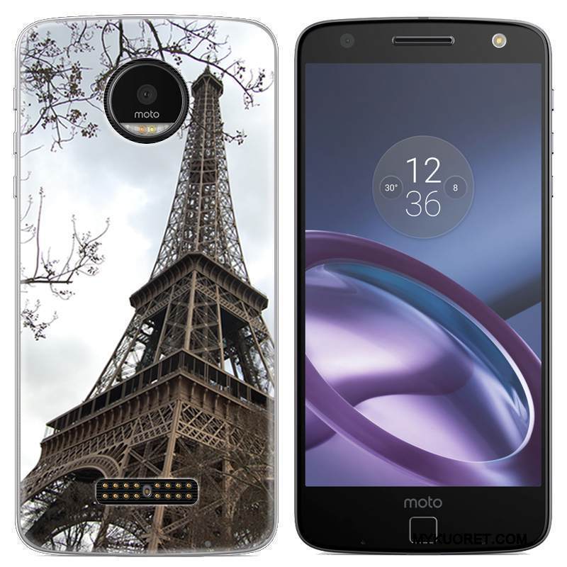 Kuori Moto Z Luova Puhelimen Kuoret Sininen, Kotelo Moto Z Silikoni