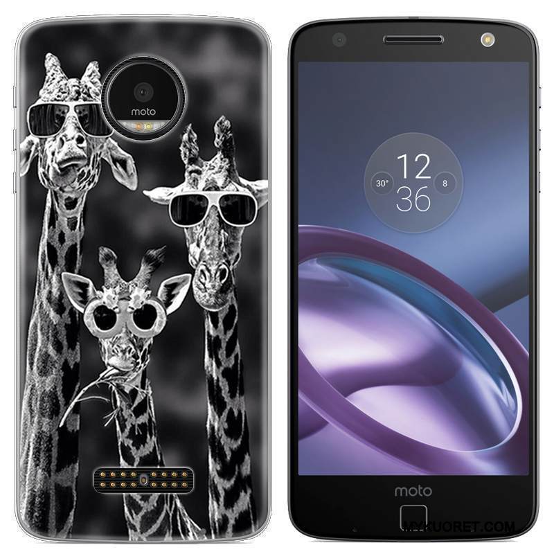 Kuori Moto Z Luova Puhelimen Kuoret Sininen, Kotelo Moto Z Silikoni