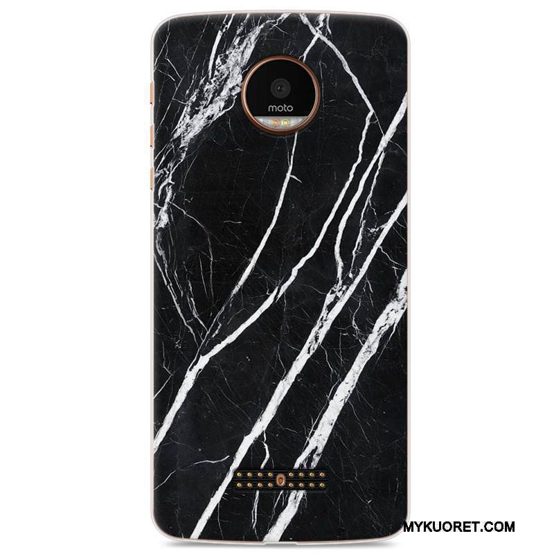 Kuori Moto Z Luova Puhelimen Kuoret Tummansininen, Kotelo Moto Z Vuosikerta Murtumaton