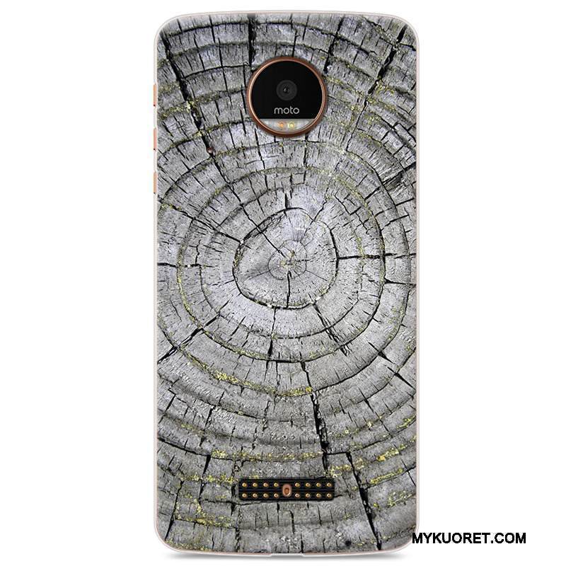 Kuori Moto Z Luova Puhelimen Kuoret Tummansininen, Kotelo Moto Z Vuosikerta Murtumaton