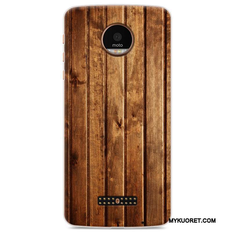 Kuori Moto Z Luova Puhelimen Kuoret Tummansininen, Kotelo Moto Z Vuosikerta Murtumaton