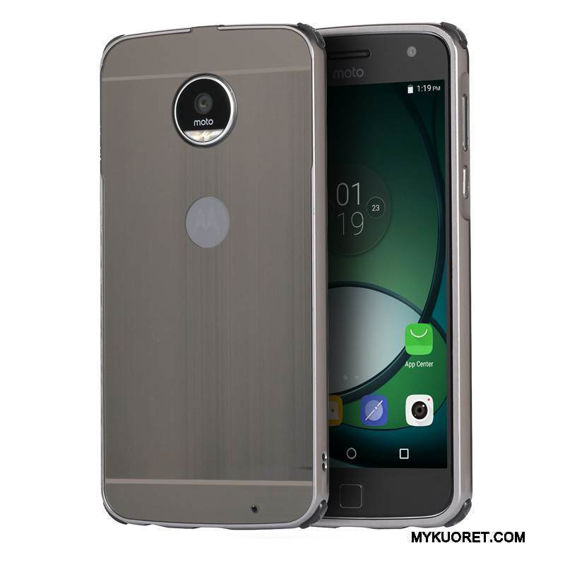 Kuori Moto Z Metalli Murtumaton Puhelimen Kuoret, Kotelo Moto Z Suojaus Kulta Kehys