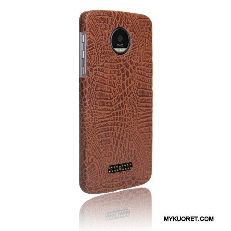 Kuori Moto Z Nahka Persoonallisuus Kehys, Kotelo Moto Z Suojaus Puhelimen Kuoret Murtumaton