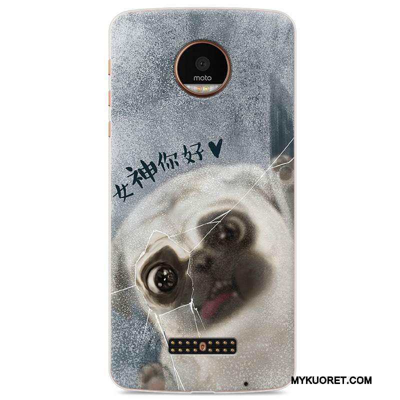 Kuori Moto Z Pehmeä Neste Ihana Vihreä, Kotelo Moto Z Silikoni Murtumaton Puhelimen Kuoret