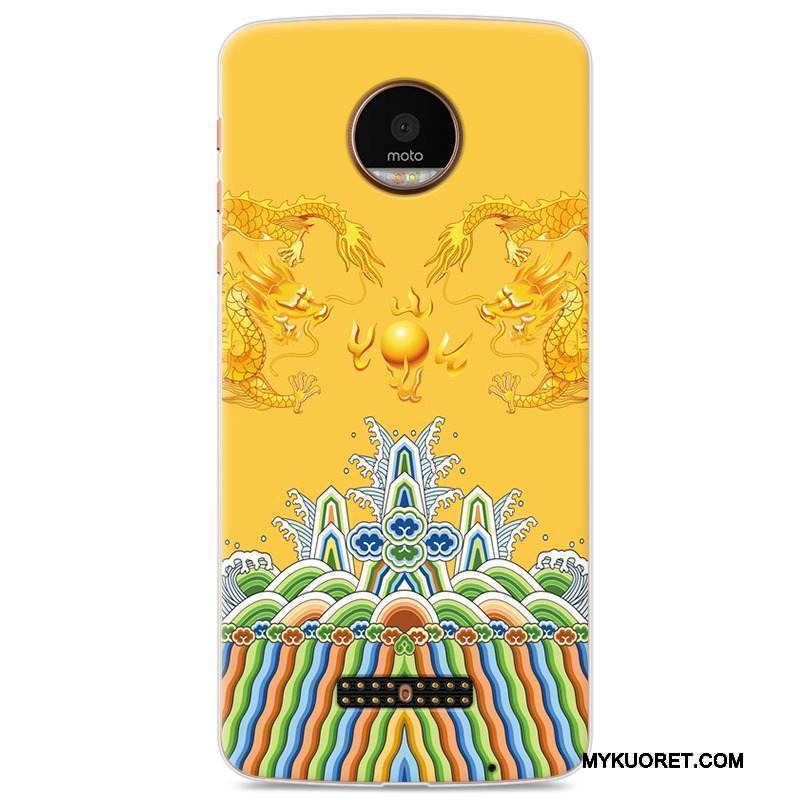 Kuori Moto Z Pehmeä Neste Vaalean Rakastunut, Kotelo Moto Z Laukut Vihreä Murtumaton