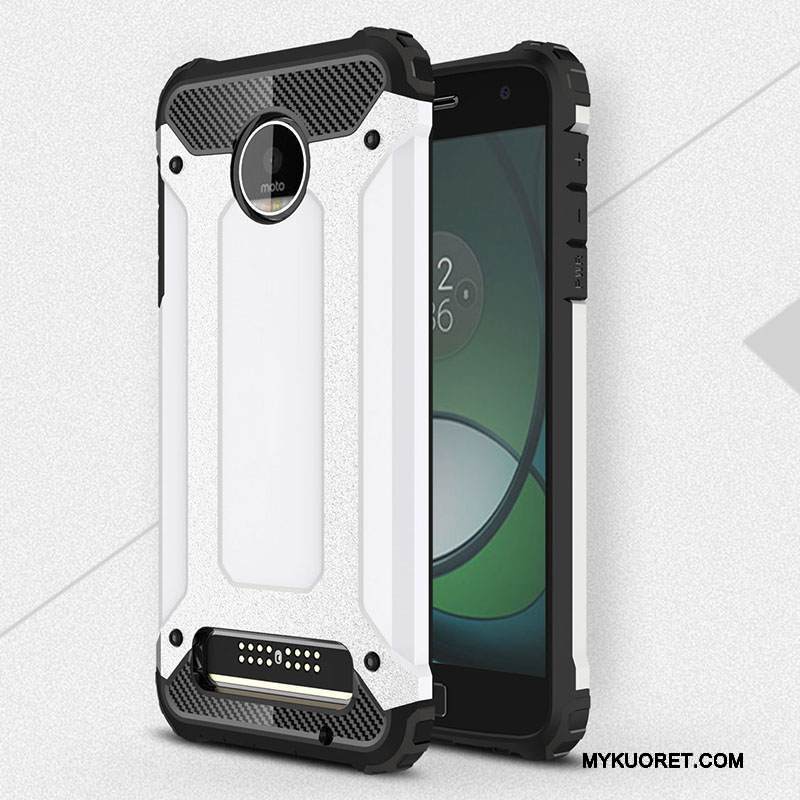 Kuori Moto Z Play Laukut Puhelimen Kuoret Murtumaton, Kotelo Moto Z Play Suojaus Punainen