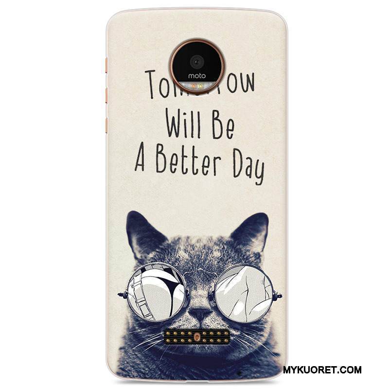 Kuori Moto Z Play Laukut Puhelimen Kuoret Punainen, Kotelo Moto Z Play Pehmeä Neste