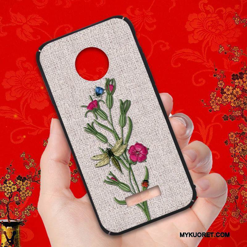 Kuori Moto Z Play Laukut Puhelimen Kuoret Vaalean, Kotelo Moto Z Play Suojaus Kova Murtumaton