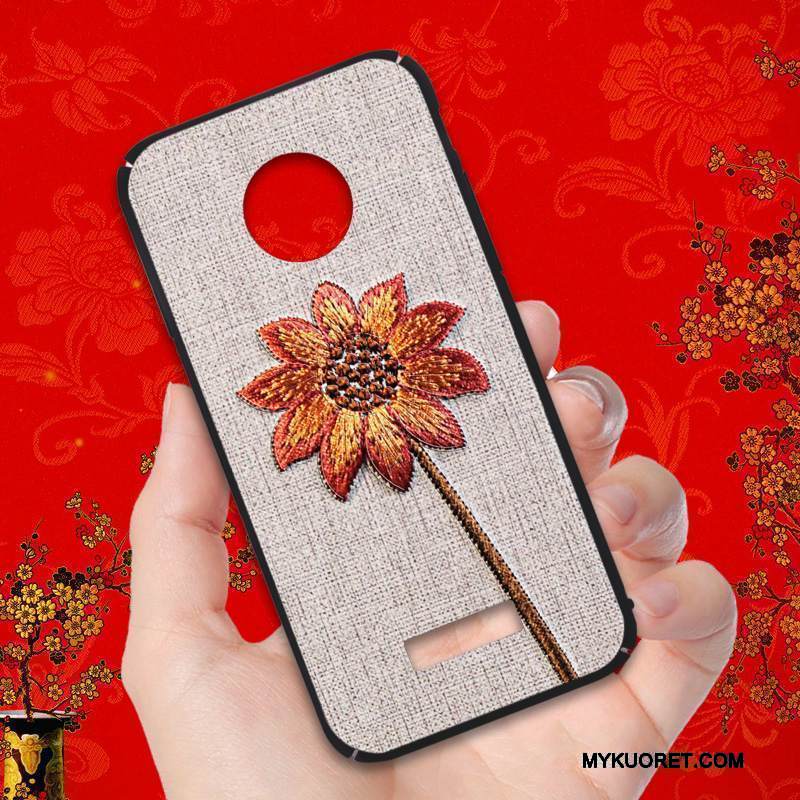 Kuori Moto Z Play Laukut Puhelimen Kuoret Vaalean, Kotelo Moto Z Play Suojaus Kova Murtumaton