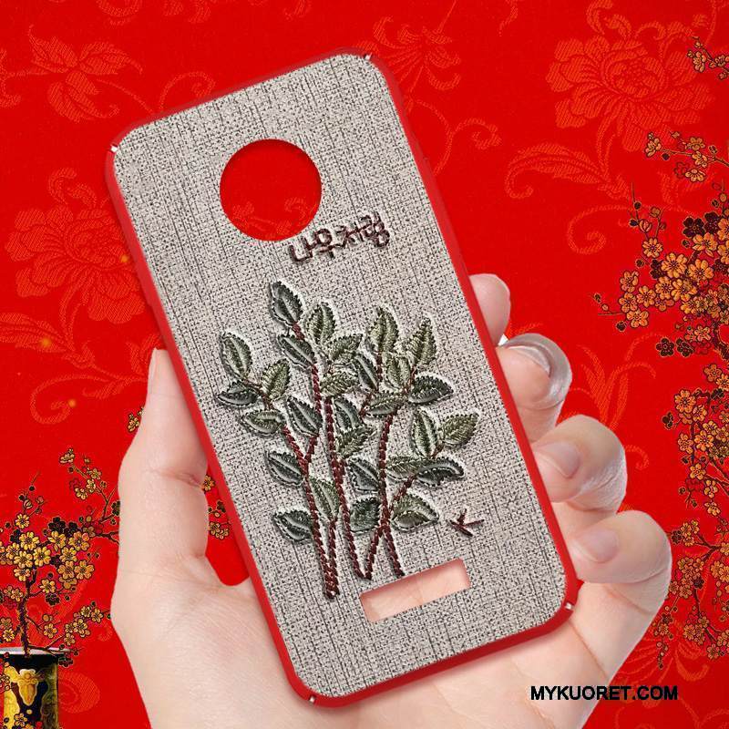 Kuori Moto Z Play Laukut Puhelimen Kuoret Vaalean, Kotelo Moto Z Play Suojaus Kova Murtumaton