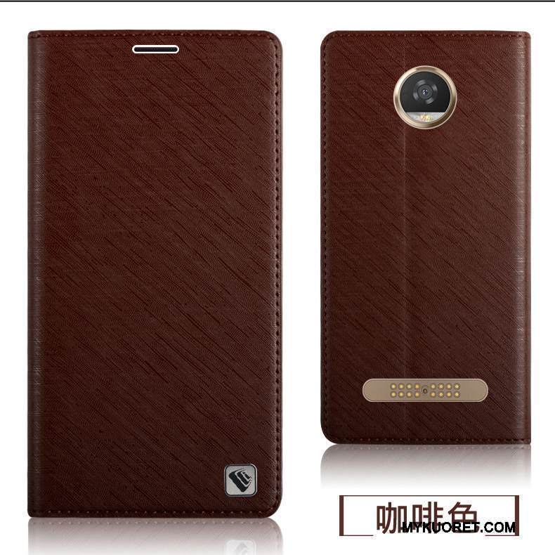 Kuori Moto Z Play Nahka Jauhe Puhelimen Kuoret, Kotelo Moto Z Play Pehmeä Neste Takakansi