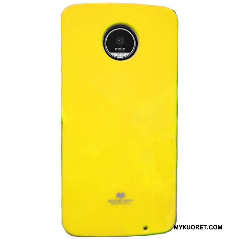 Kuori Moto Z Play Pehmeä Neste Jauhe Vihreä, Kotelo Moto Z Play Suojaus Puhelimen Kuoret