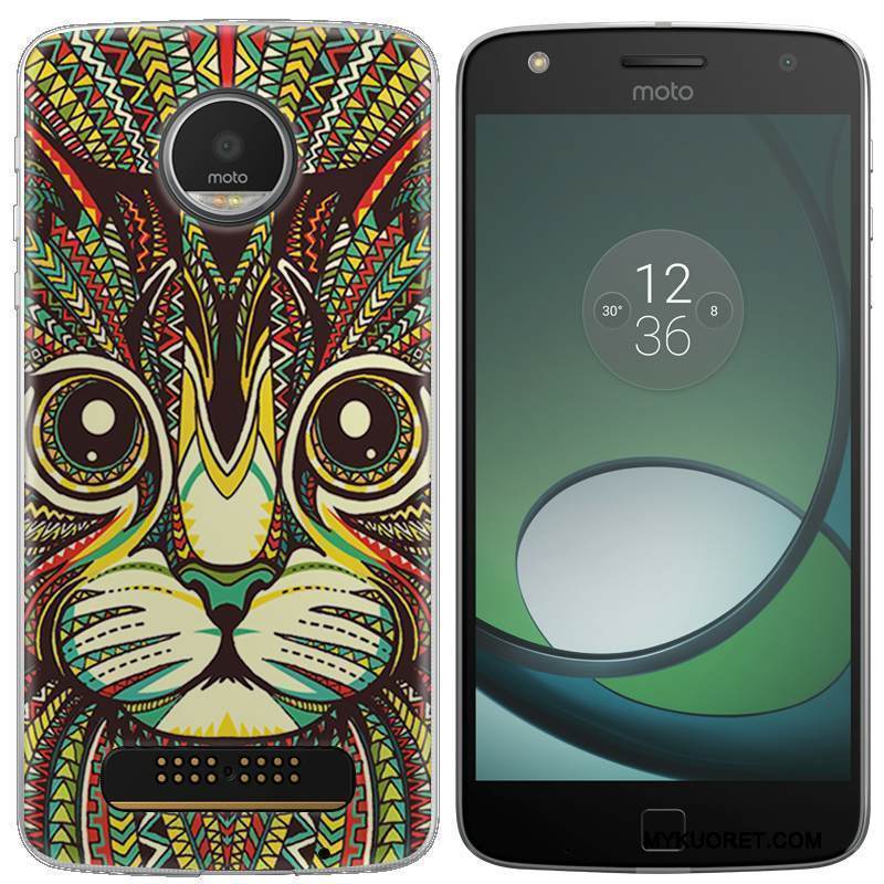 Kuori Moto Z Play Suojaus Harmaa Puhelimen Kuoret, Kotelo Moto Z Play