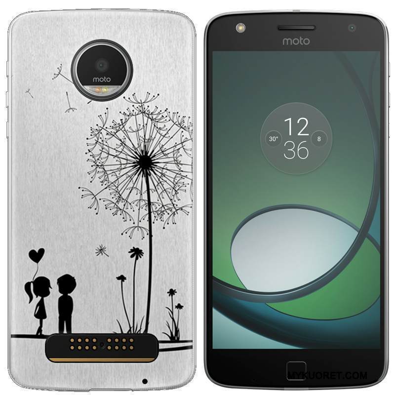 Kuori Moto Z Play Suojaus Harmaa Puhelimen Kuoret, Kotelo Moto Z Play